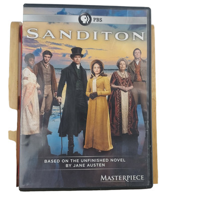 Sanditon DVD Based On The Unfinished Novel By Jane Austen 2 Disc Set 2019
