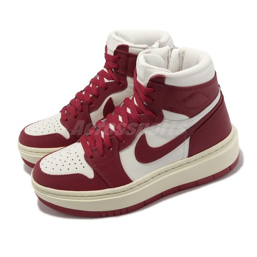 

Nike Wmns Air Jordan 1 Elevate High White Varsity Red Women Casual DN3253-116, Белый, Wmns Air Jordan 1 Elevate High