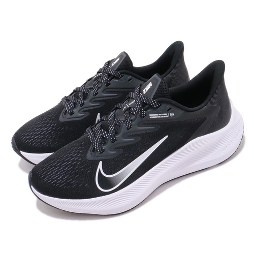 

Женские кроссовки Nike Wmns Zoom Winflo 7 Black White Anthracite CJ0302-005, Черный, Wmns Zoom Winflo 7