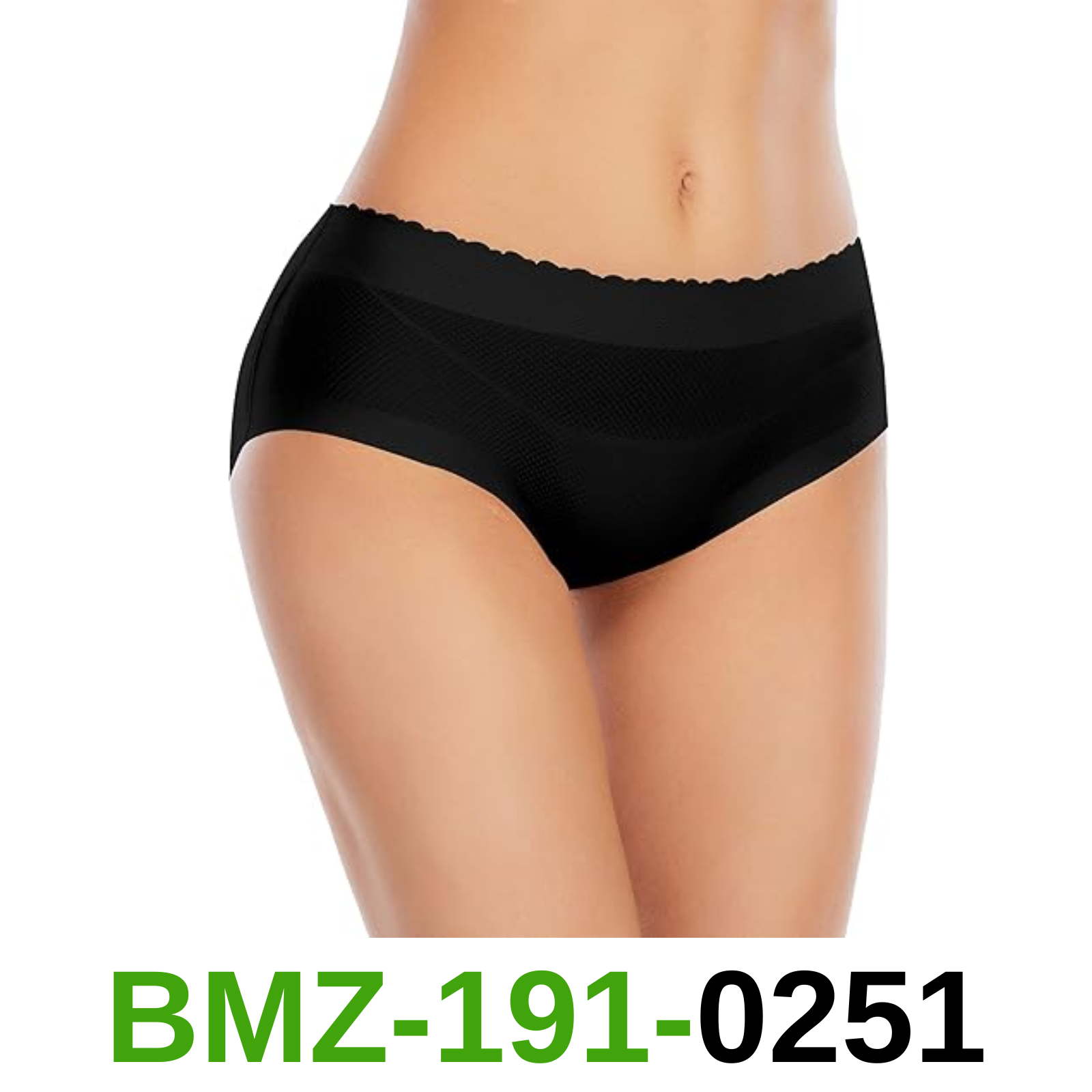 DERCA Butt Lifter Panties Padded Underwear for Women Seamless Booty Pads, MEDIUM