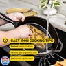 Lodge Pre-Seasoned Cast Iron Skillet Set - Set Includes 8 Inch Skillet, 10.25 Inch Skillet, and 12 inch Skillet - 3 Piece