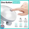 Electric Pet Massager for Dogs and Cats, Cordless Handheld Tool with 4 Massage Heads and 96 Massage Nodes, Back Scratcher for Relieving Tension, Tight Muscles, and Stiffness