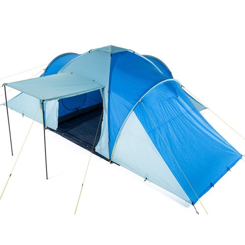 ROCKTRAIL Familienzelt Campingzelt Tunnelzelt Trekkingzelt 4 Personen |  eBay.de