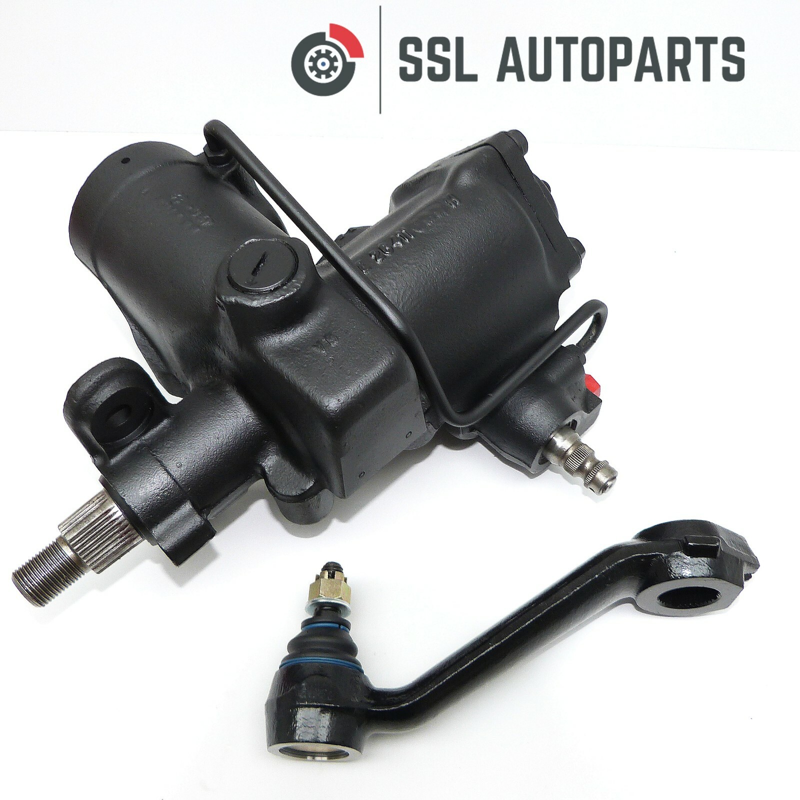 Land Rover Defender 90 110 130 4 Bolt Steering Box With Drop Arm £100 Cash Back eBay