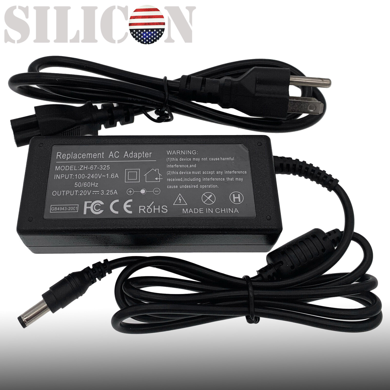AC Adapter For MSI Optix G27C4 G27C4W LED Gaming Monitor Power Supply Cord