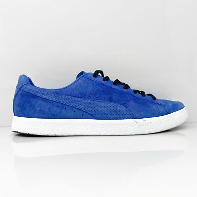 

Puma Mens Clyde MJRL FM 364905 01 Синяя повседневная обувь Кроссовки Размер 10, Синий, Clyde MJRL FM