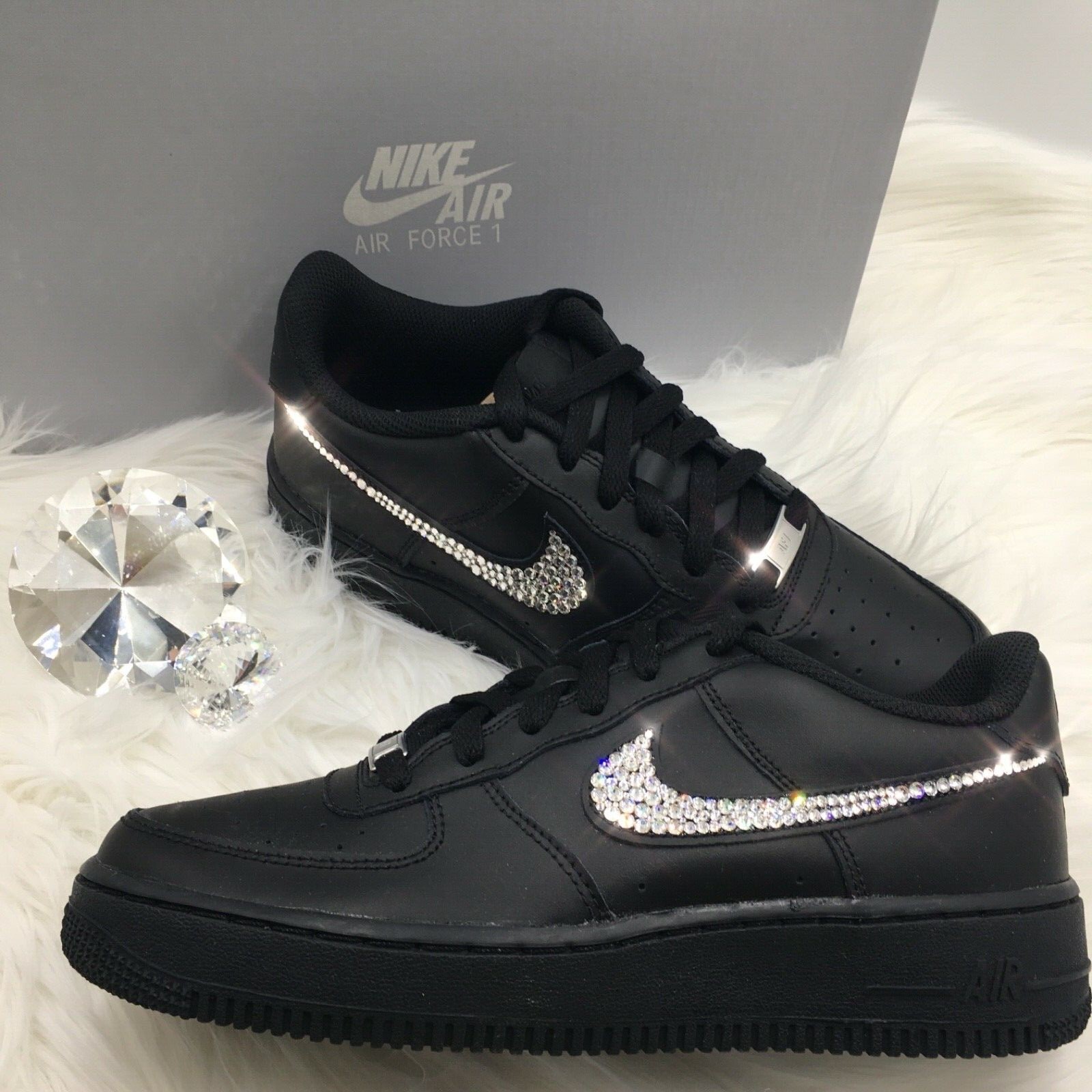 rhinestone air force 1