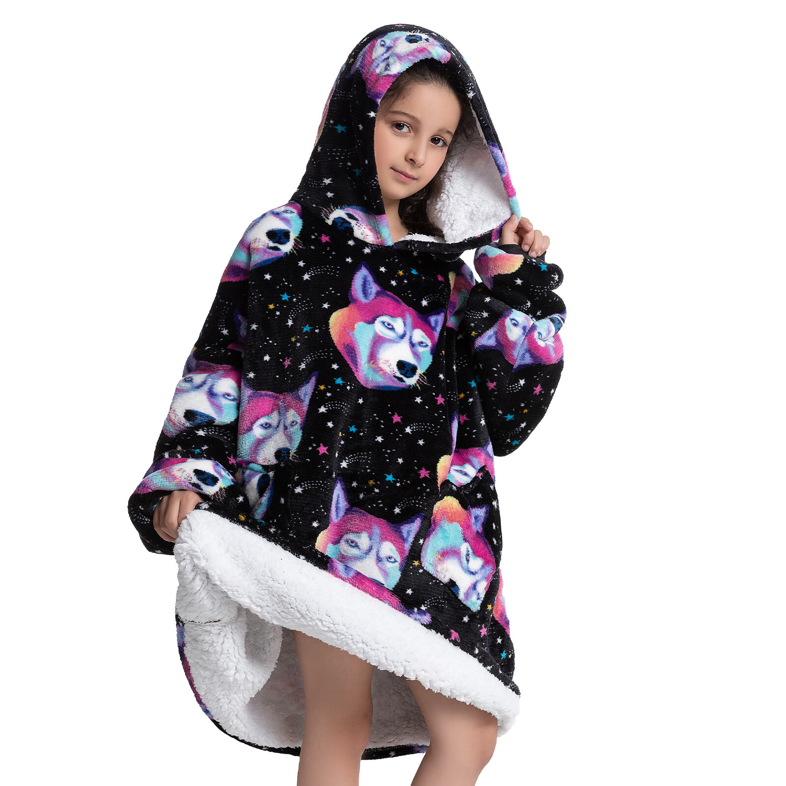 Dinosaur Costume LazyOne Wearable Hooded Blanket For Kids, Animal