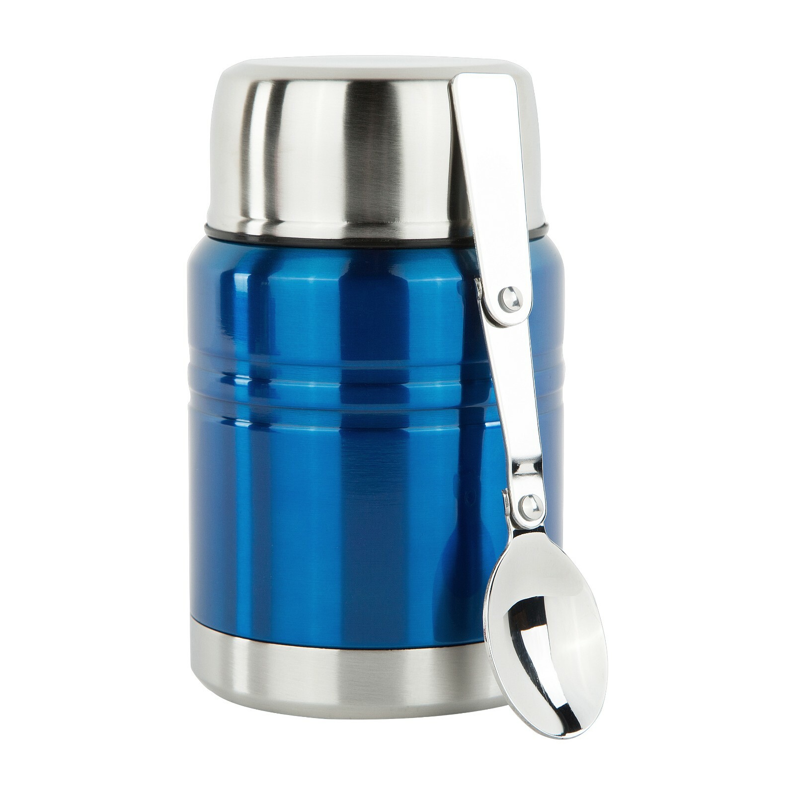 Insulated Food Thermos & Meal Container with Collapsible