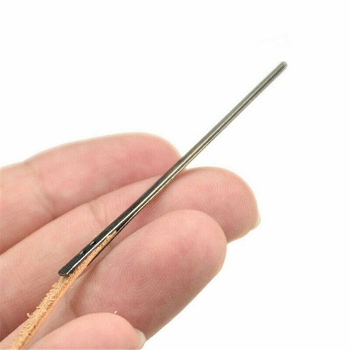 Up 3x Leather Lacing Needle Sewing Tool DIY Knitting Double Hole Hand