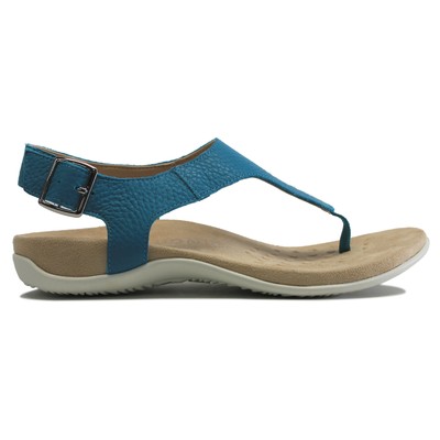 Pre-owned Vionic Womens Sandals Terra Casual Buckle Slingback Toe-post Leather