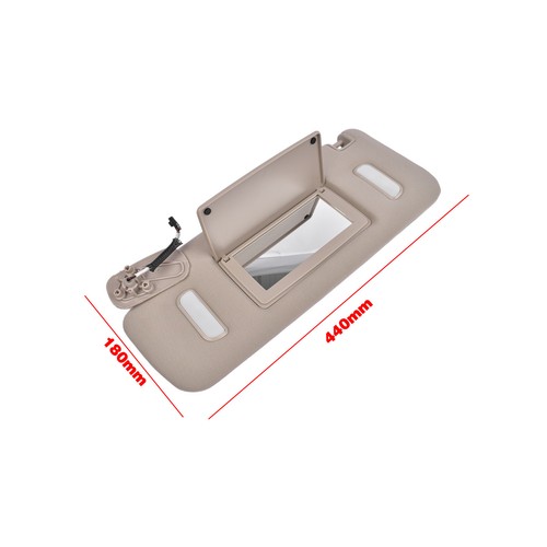 Pair Right + Left Sun Visors for Cadillac Chevy Silverado GMC Sierra 2007-2014