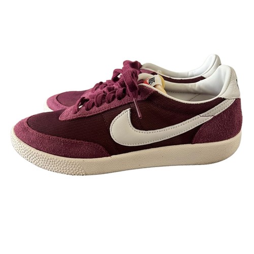 nike burgundy killshot sp sneakers