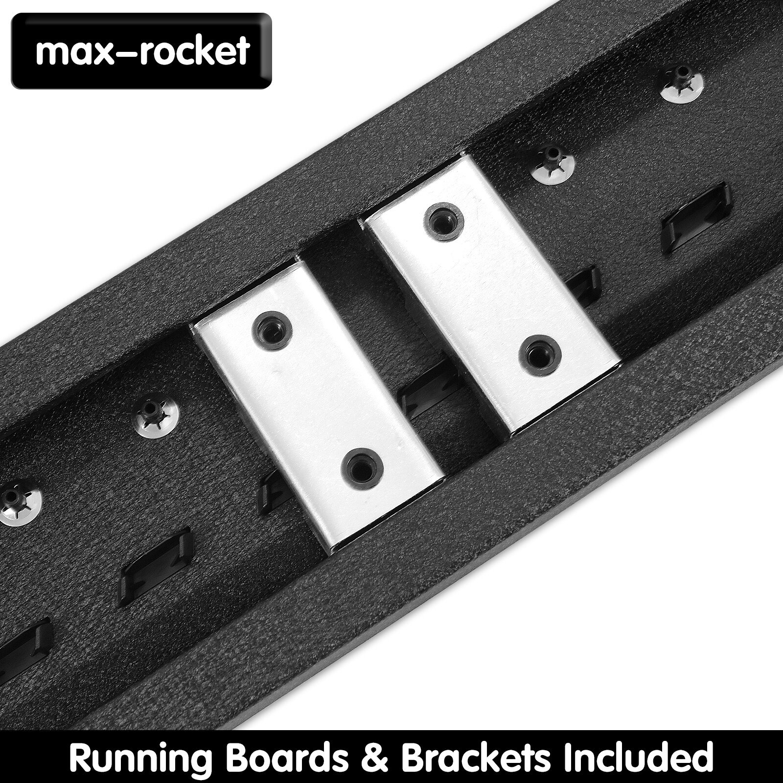 Nerf Bar フィット04-14フォードF-150スーパーエクステンデッドキャブ5 