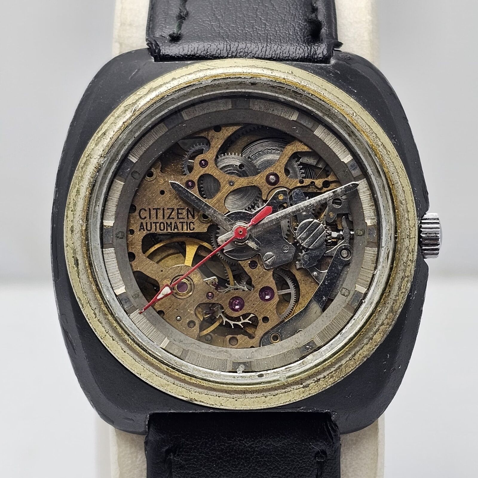 Citizen Skeleton TBC 4-76C182TA Automatic Cal.8060A Vintage