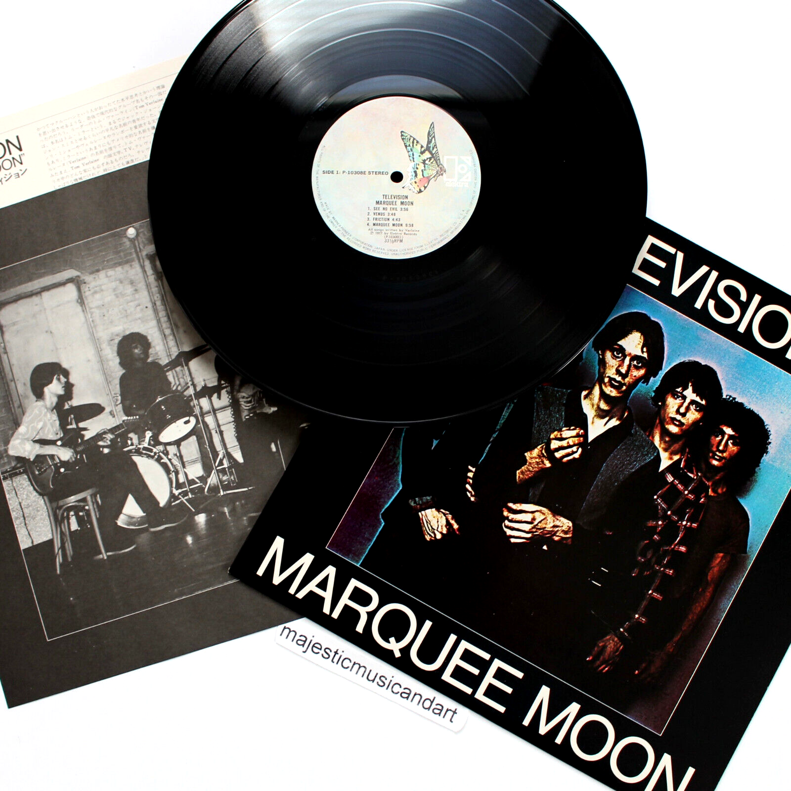 英7” Television Marquee Moon K12252 ELEKTRA /00080 Marquee Moon - Television (AUTOGRAPHED VINYL)