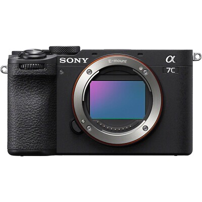 New Sony Alpha a7C II Mirrorless Digital Camera Body Only Black ILCE-7CM2