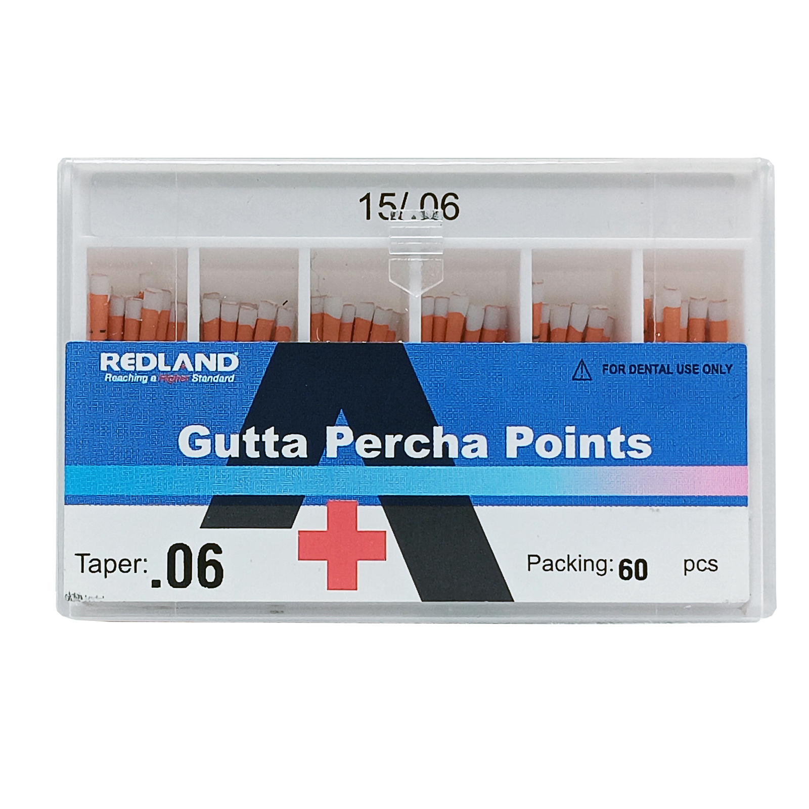 REDLAND MM Marked Endodontic Gutta Percha Point .02/.04/.06 Taper All Size 15-40