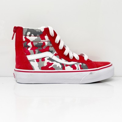 

Vans Boys SK8 Hi 507698 Красные повседневные кроссовки, размер 1, Красный, SK8 Hi