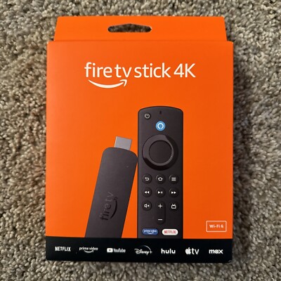 Amazon Fire TV Stick 4K UHD Alexa Voice Remote Media Streamer BRAND NEW SEALED