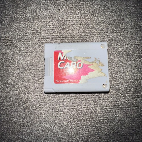 Nintendo 64 N64 Memory Card Performance P-302