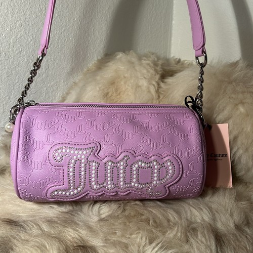 Juicy Couture パープル トートバッグ JUICY COUTURE Dusty Violet Purple Big Spender MINI TOTE