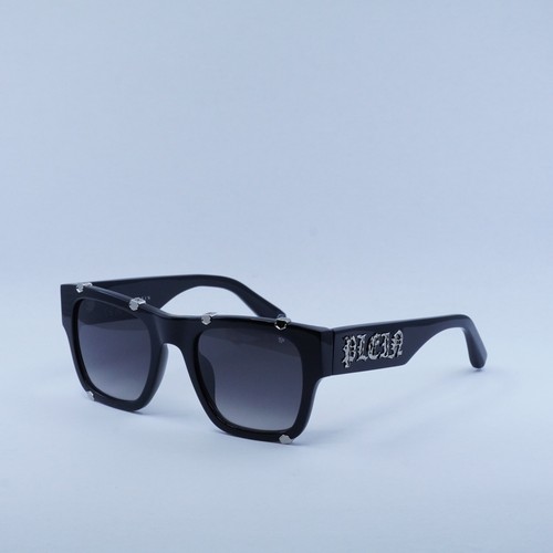 PHILIPP PLEIN PHILIPP PLEIN SPP042W 0700 SHINY BLACK/GRADIENT GREY 54-23-145 SUNGLASSES