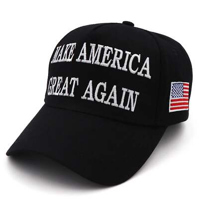 Hat Donald Trump 2024 Cap USA Baseball Caps Large Size MAGA President Hat Embroi