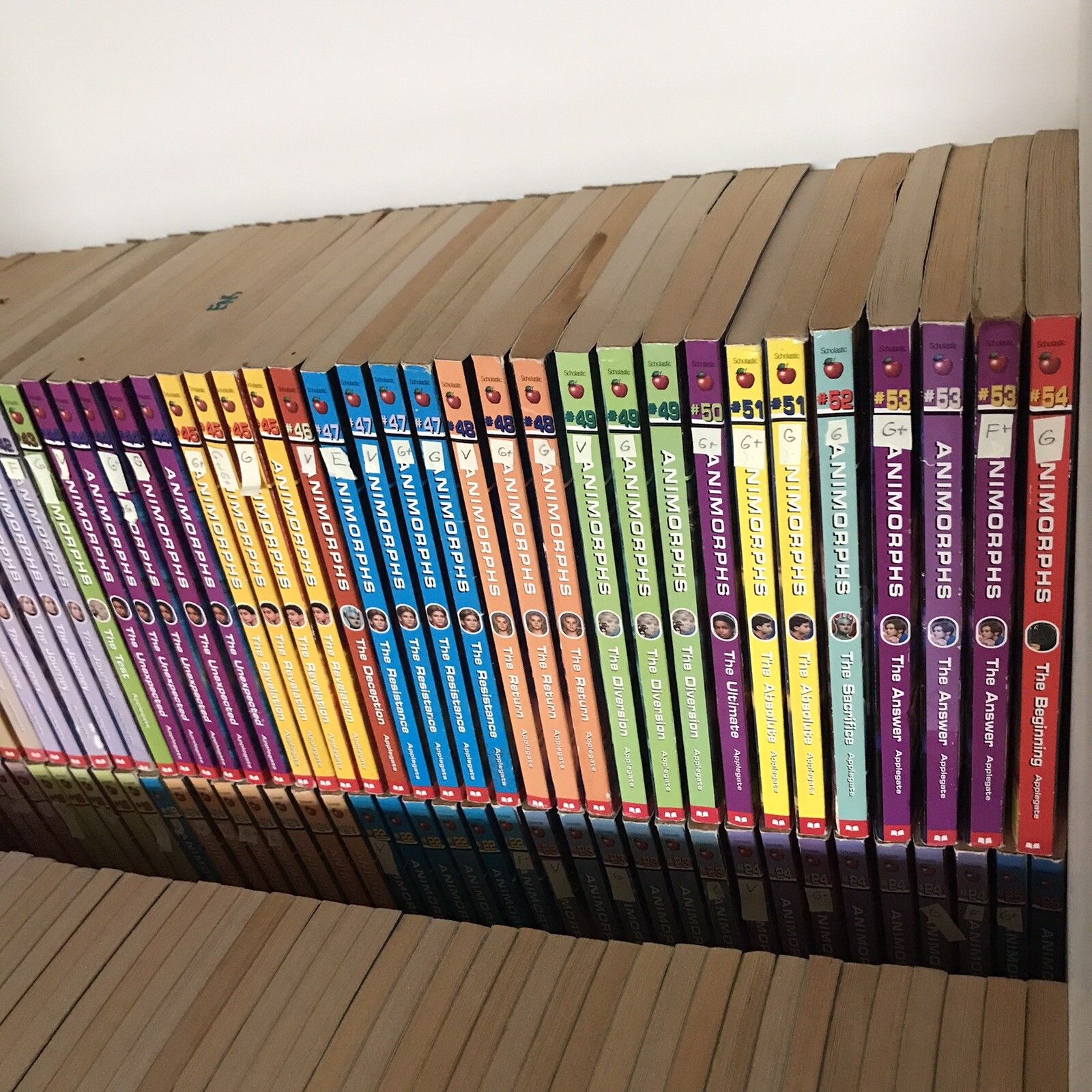 ANIMORPHS 1〜52巻セット まとめ売り アニモーフ 英語学習 洋書 ANIMORPHS 1〜52巻セット まとめ売り アニモーフ 英語学習 洋書