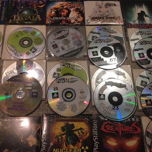 Huge Lot of Playstation 1 & 2 DEMO Games