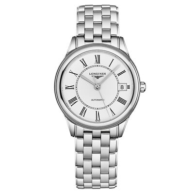 Pre-owned Longines Women's 'flagship' Silver Dial Stainless Steel Automatic L4.774.4.21.6