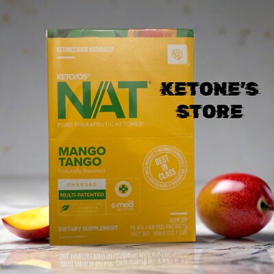Pruvit OSNAT Ketones Fueled Female Mango Tango 20pkt *FREE SHIPPING *