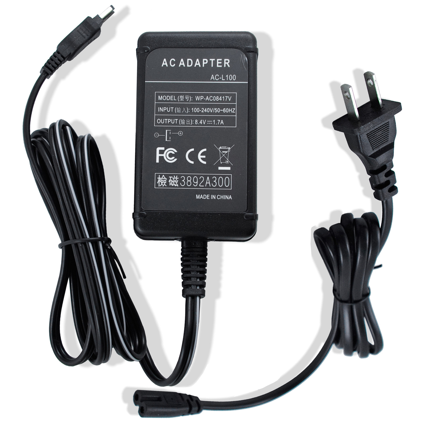 New AC Adapter/Charger AC-L10A L10B L10C for Sony DSC-F707 DSC-F717 DSC-F828