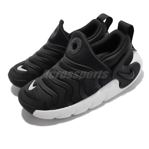 

Nike Dynamo Go Flyease PS Черно-белые детские повседневные слипоны для дошкольников DH3437-001, Черный, Dynamo Go Flyease Ps