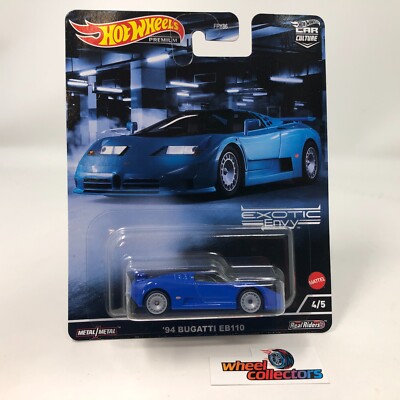 '94 Bugatti #4/5 * 2022 Hot Wheels Exotic Envy Car Culture Case M * AK19