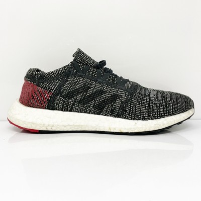 

Adidas Mens Pureboost Go B43505 Серые кроссовки для бега Размер 6.5, Серый, Pureboost Go