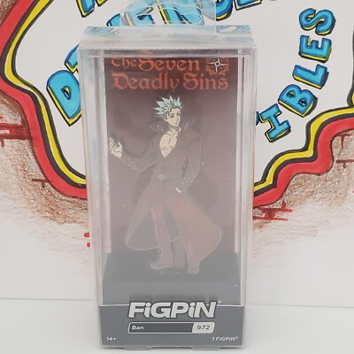 FiGPiN Seven Deadly Sins Ban Glitter #921 NYCC 2022 Exclusive /1000