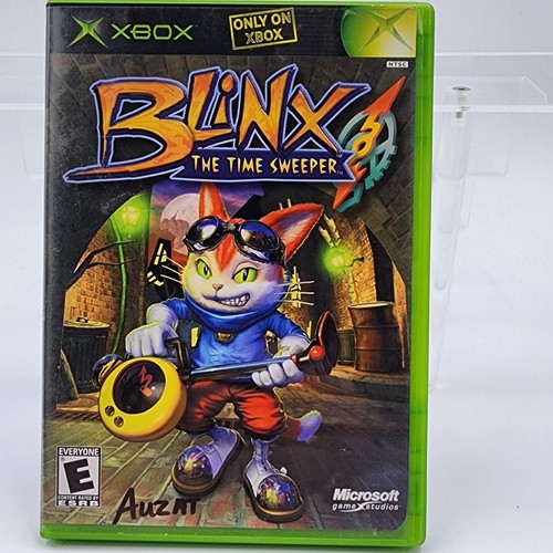 Blinx The Time Sweeper Microsoft Xbox 2002 Complete with Manual