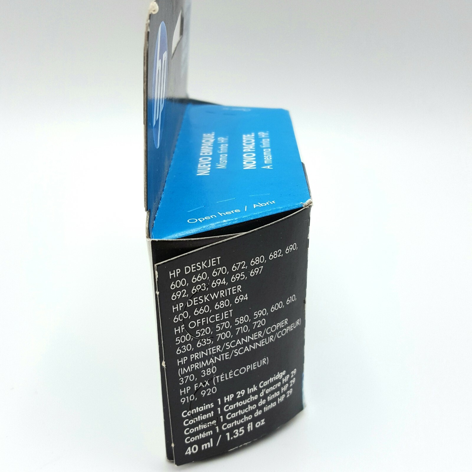 OEM HP Printer Ink Cartridge 29 Black 51629A Expired 01/2016 Brand New Sealed