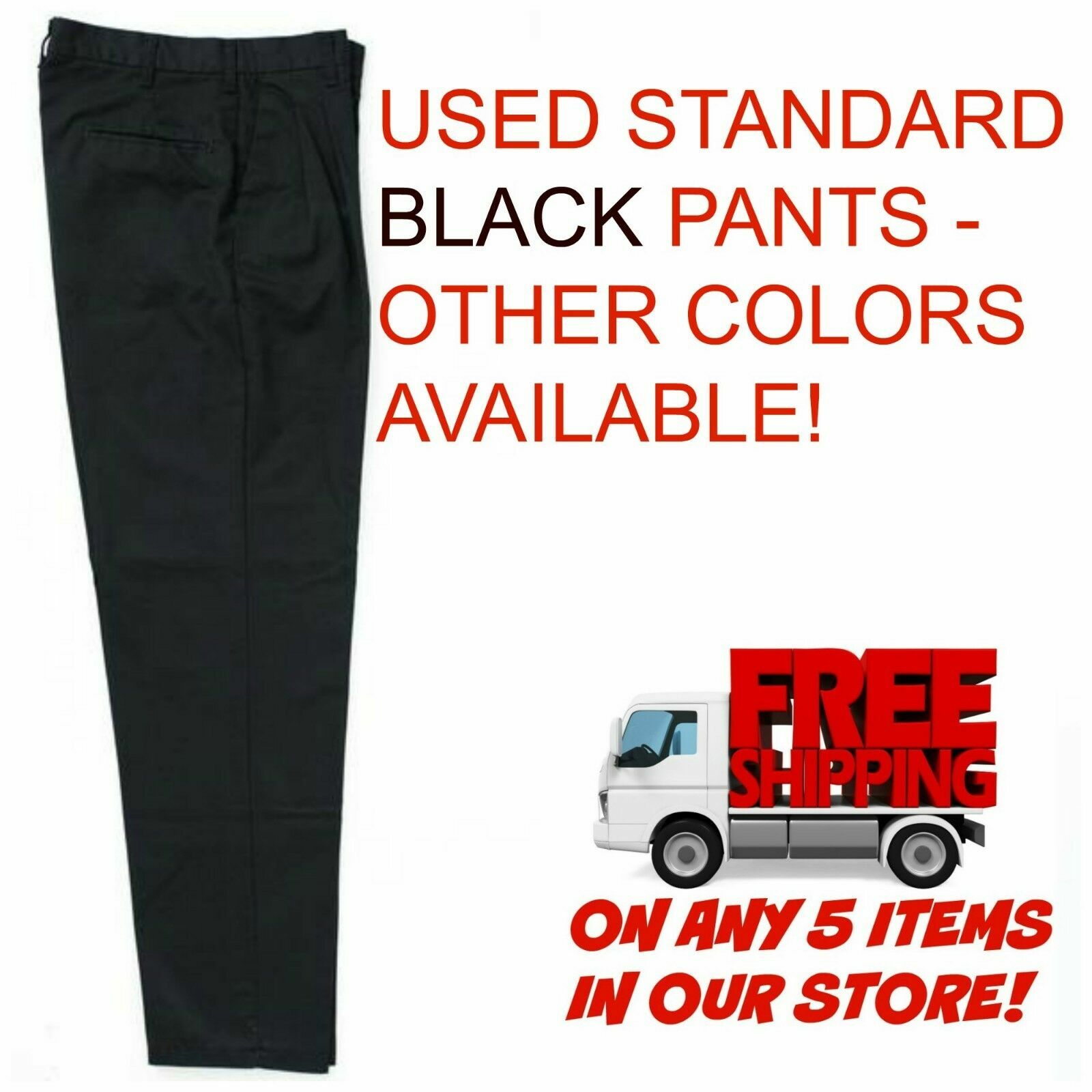 Used Uniform Work Pants Cintas Redkap 