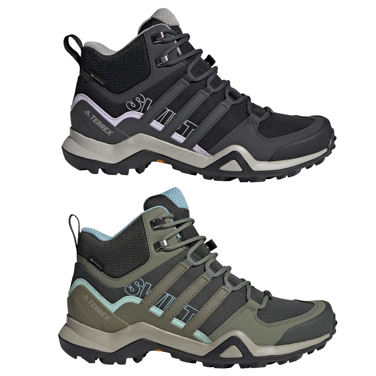 adidas Performance Women s Terrex Swift R2 Mid GTX Hiking Shoes Trail Shoes NEW