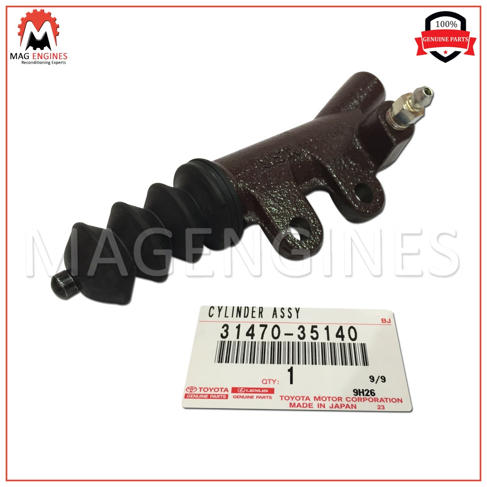 31470-35140 GENUINE OEM CYLINDER ASSY, CLUTCH RELEASE