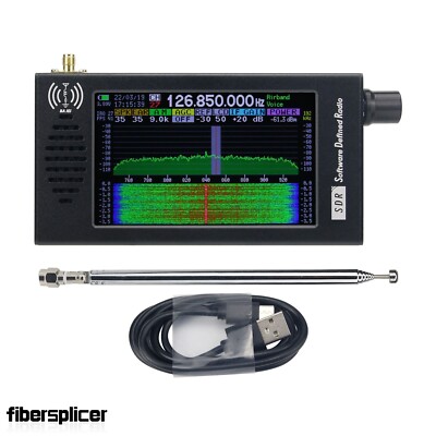 Software Defined Radio SDR DSP Digital Demodulation CW/AM/SSB/FM/WFM w/ IPS LCD