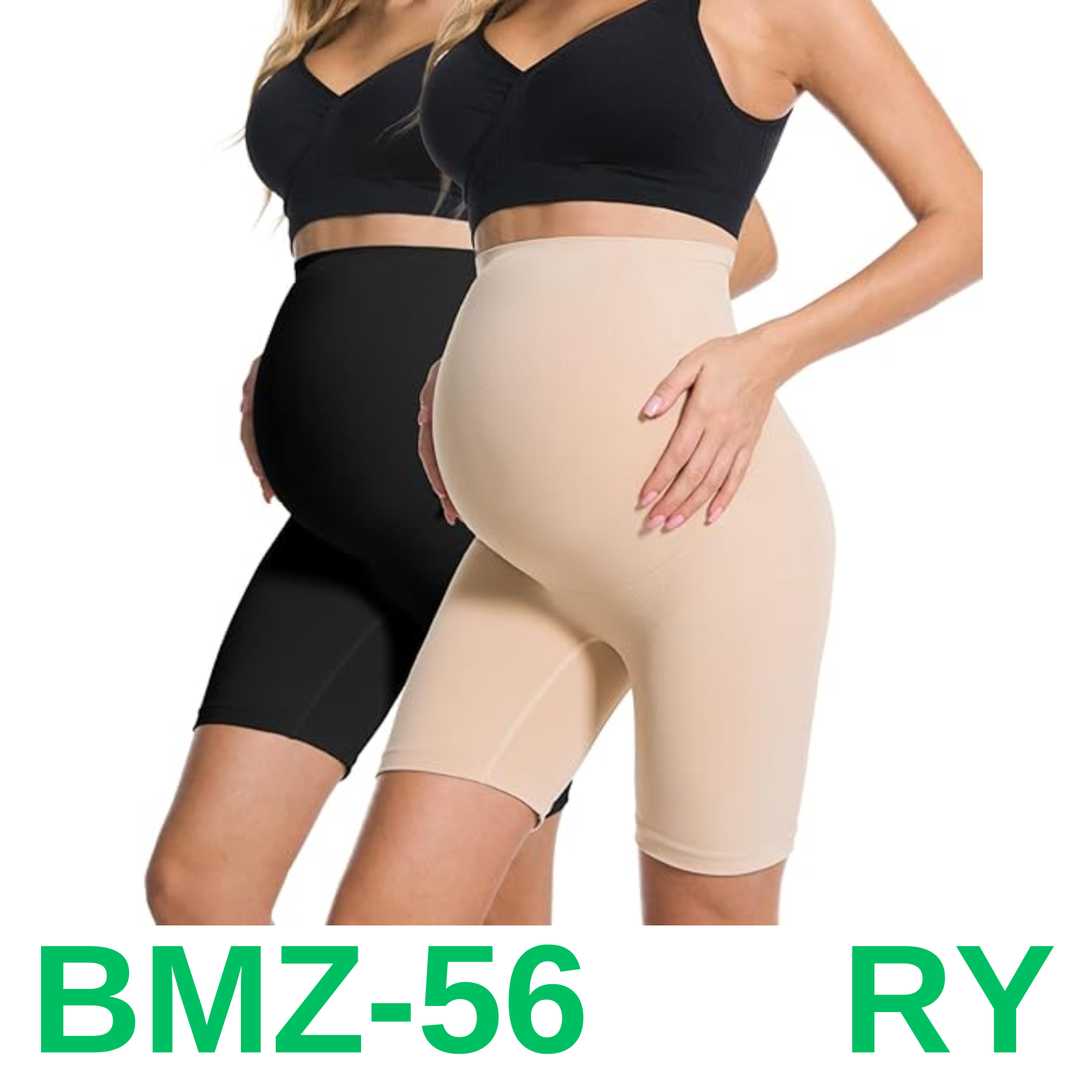 HOFISH Women's Maternity Shapewear Seamless Pregnancy Underwear for Dresses, M