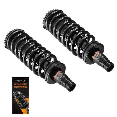 2x Front Complete Struts w/ Coil Spring For Chevy Trailblazer GMC Envoy 171341