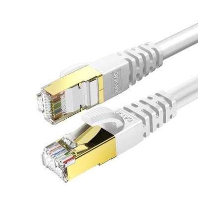 CAT 8 Ethernet Cable 2 FT, Cat8 Internet Cable 40Gbps with RJ45 Gold Plated C...