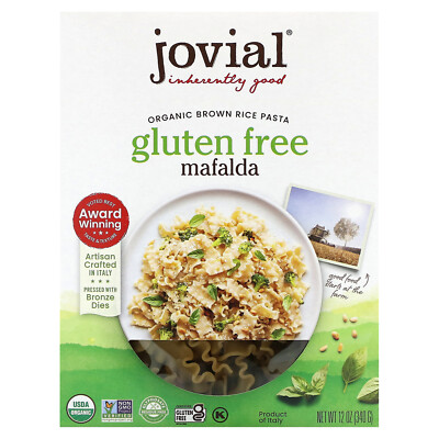 Organic Brown Rice Pasta, Mafalda, 12 oz (340 g)