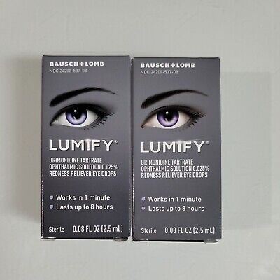 Lumify Eye Redness Relief - 0.08oz - x2 Exp 2023+