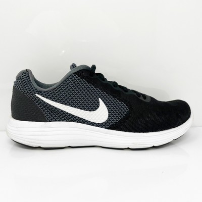 

Nike Womens Revolution 3 819303-001 Черные кроссовки для бега Размер 9,5, Черный, Revolution 3
