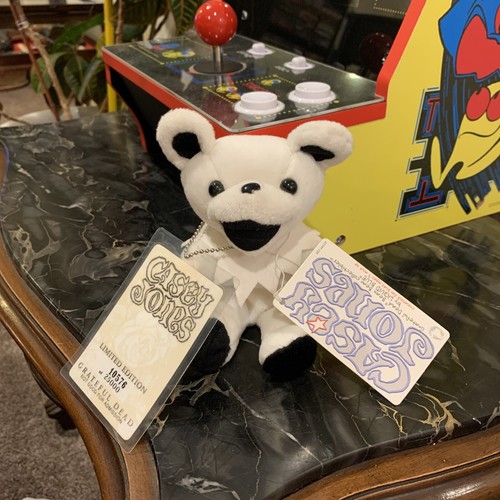 【限定品】Grateful Dead Bear ケーシージョーンズ 00217 NWT Casey Jones Grateful Dead Bean Bear Plush Limited